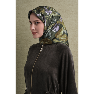Armine 26-27 Sonbahar Kış Twill İpek Eşarp - Resim 3