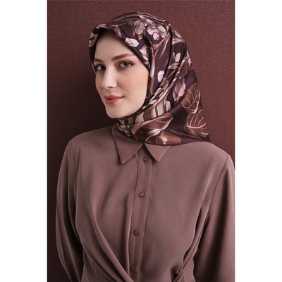 Armine 26-27 Sonbahar Kış Twill İpek Eşarp - Resim 4