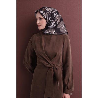 Armine 26-27 Sonbahar Kış Twill İpek Eşarp - Resim 1