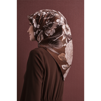 Armine 26-27 Sonbahar Kış Twill İpek Eşarp - Resim 4
