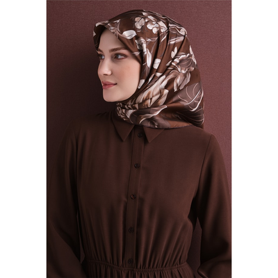 Armine 26-27 Sonbahar Kış Twill İpek Eşarp - Resim 3