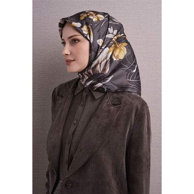 Armine 26-27 Sonbahar Kış Twill İpek Eşarp - Resim 2