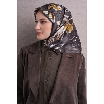 Armine 26-27 Sonbahar Kış Twill İpek Eşarp - Resim 4