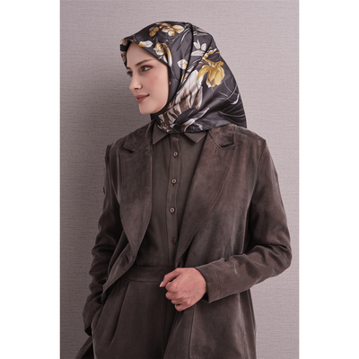 Armine 26-27 Sonbahar Kış Twill İpek Eşarp - Resim 1