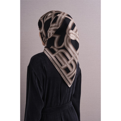 Armine 26-27 Sonbahar-Kış Twill İpek Eşarp - 08 - Resim 3