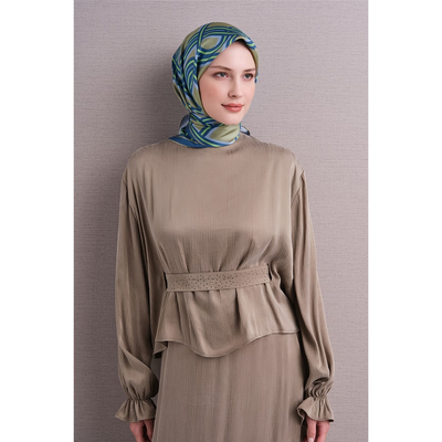Armine 26-27 Sonbahar-Kış Twill İpek Eşarp - 08 - Resim 2
