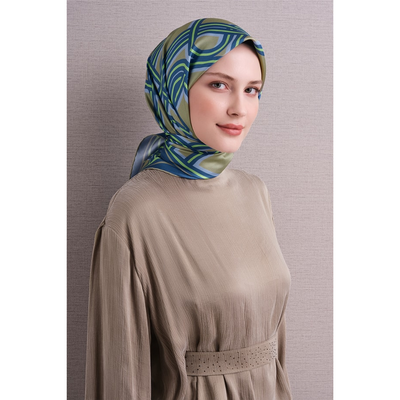 Armine 26-27 Sonbahar-Kış Twill İpek Eşarp - 08 - Resim 3