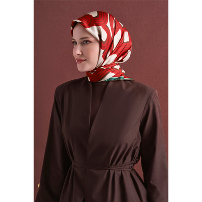 Armine 26-27 Sonbahar-Kış Twill İpek Eşarp - 08 - Resim 3