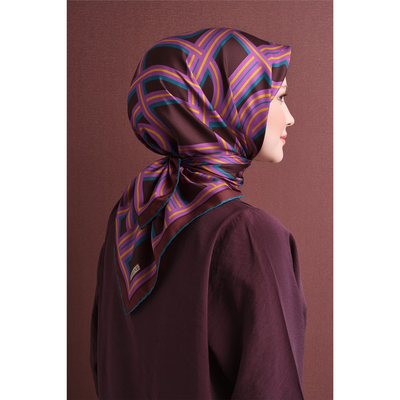 Armine 26-27 Sonbahar-Kış Twill İpek Eşarp - 08 - Resim 2