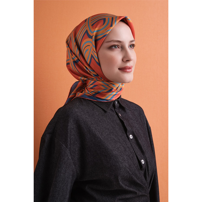Armine 26-27 Sonbahar-Kış Twill İpek Eşarp - 08 - Resim 2