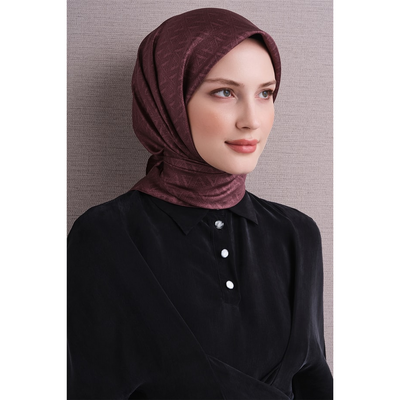 Armine 26-27 Sonbahar Kış Twill İpek Eşarp - 51 - Resim 3