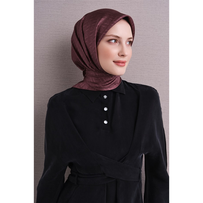 Armine 26-27 Sonbahar Kış Twill İpek Eşarp - 51 - Resim 1