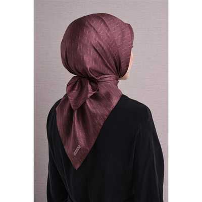 Armine 26-27 Sonbahar Kış Twill İpek Eşarp - 51 - Resim 4