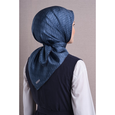 Armine 26-27 Sonbahar Kış Twill İpek Eşarp - 51 - Resim 3