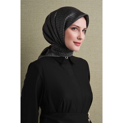 Armine 26-27 Sonbahar Kış Twill İpek Eşarp - 51 - Resim 3