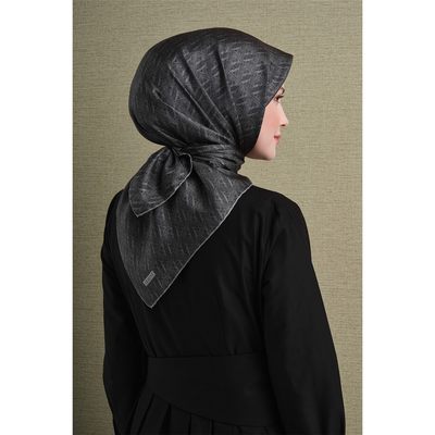 Armine 26-27 Sonbahar Kış Twill İpek Eşarp - 51 - Resim 4