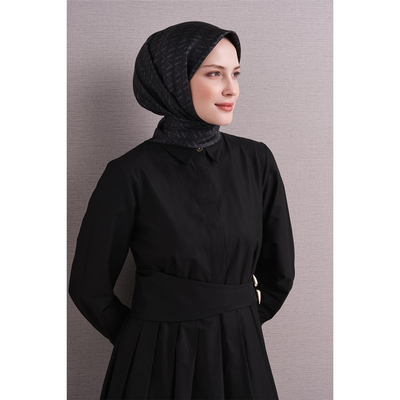Armine 26-27 Sonbahar Kış Twill İpek Eşarp - 51 - Resim 3