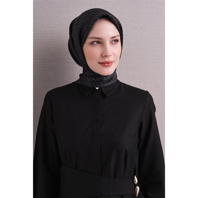 Armine 26-27 Sonbahar Kış Twill İpek Eşarp - 51 - Resim 2