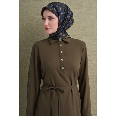 Armine 26-27 Sonbahar Kış Twill İpek Eşarp - 37 - Resim 2