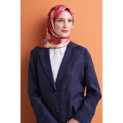 Armine 26-27 Sonbahar Kış Twill İpek Eşarp - Resim 3