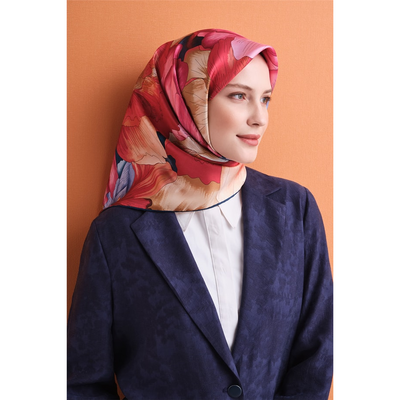 Armine 26-27 Sonbahar Kış Twill İpek Eşarp - 36 - Resim 3