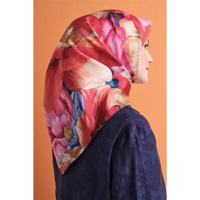 Armine 26-27 Sonbahar Kış Twill İpek Eşarp - 36 - Resim 2