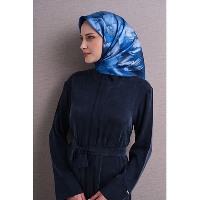 Armine 26-27 Sonbahar Kış Twill İpek Eşarp - 36 - Resim 2