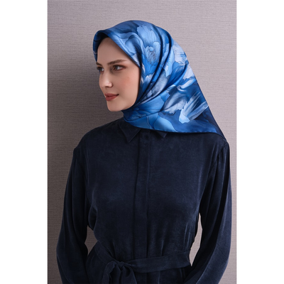 Armine 26-27 Sonbahar Kış Twill İpek Eşarp - 36 - Resim 3