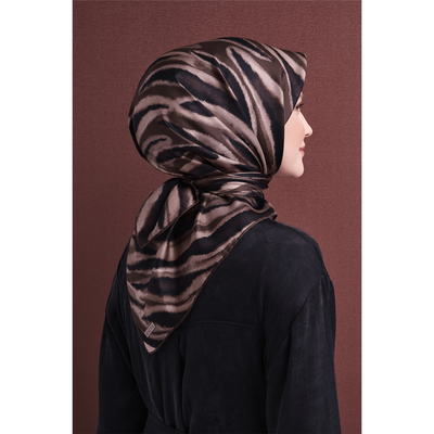Armine 26-27 Sonbahar Kış Twill İpek Eşarp - Resim 3