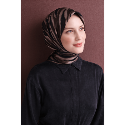Armine 26-27 Sonbahar Kış Twill İpek Eşarp - Resim 4
