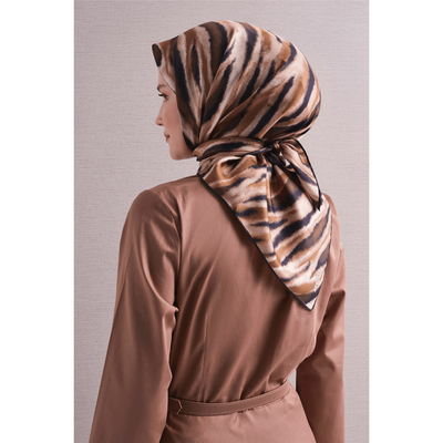 Armine 26-27 Sonbahar Kış Twill İpek Eşarp - Resim 4