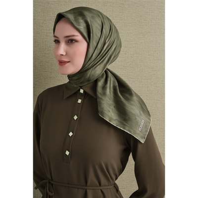 Armine 26-27 Sonbahar Kış Twill İpek Eşarp - 06 - Resim 3