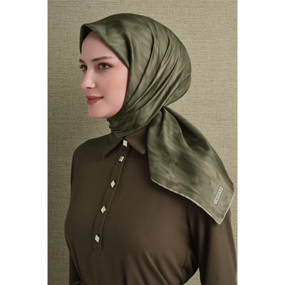 Armine 26-27 Sonbahar Kış Twill İpek Eşarp - 06 - Resim 2
