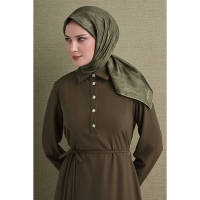 Armine 26-27 Sonbahar Kış Twill İpek Eşarp - 06 - Resim 1