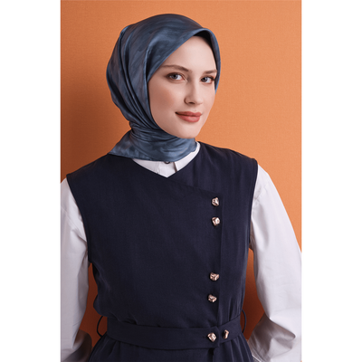 Armine 26-27 Sonbahar Kış Twill İpek Eşarp - 06 - Resim 4