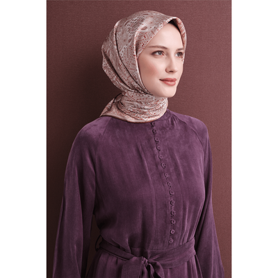 Armine 26-27 Sonbahar Kış Twill İpek Eşarp - Resim 1