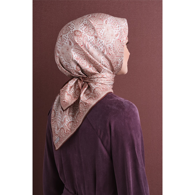 Armine 26-27 Sonbahar Kış Twill İpek Eşarp - Resim 3