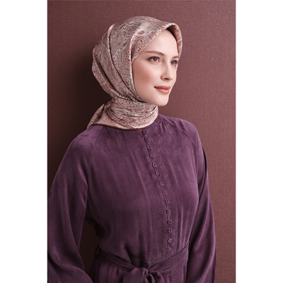 Armine 26-27 Sonbahar Kış Twill İpek Eşarp - Resim 4