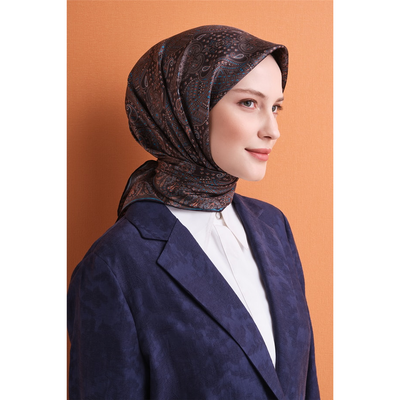 Armine 26-27 Sonbahar Kış Twill İpek Eşarp - 03 - Resim 2