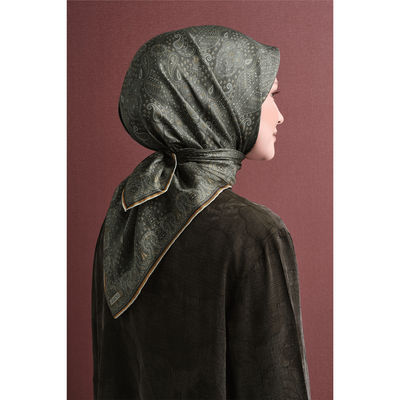 Armine 26-27 Sonbahar Kış Twill İpek Eşarp - Resim 3