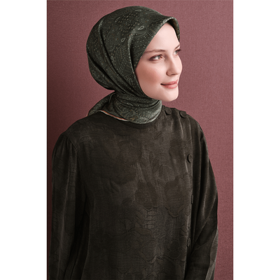 Armine 26-27 Sonbahar Kış Twill İpek Eşarp - Resim 4