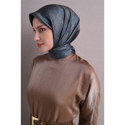 Armine 26-27 Sonbahar Kış Twill İpek Eşarp - 03 - Resim 3