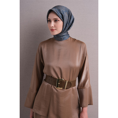 Armine 26-27 Sonbahar Kış Twill İpek Eşarp - 03 - Resim 2