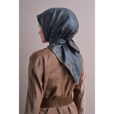 Armine 26-27 Sonbahar Kış Twill İpek Eşarp - 03 - Resim 4
