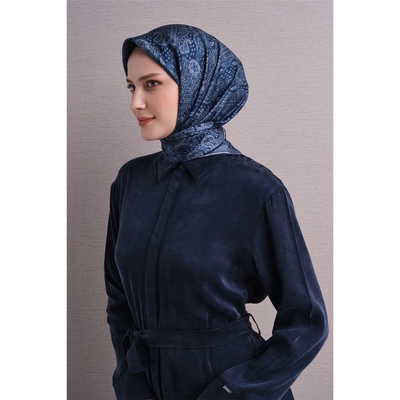 Armine 26-27 Sonbahar Kış Twill İpek Eşarp - 03 - Resim 2