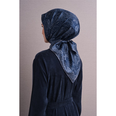 Armine 26-27 Sonbahar Kış Twill İpek Eşarp - 03 - Resim 3