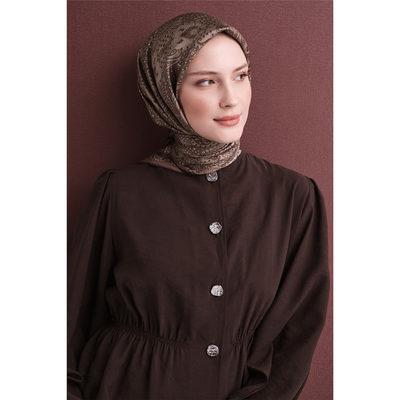 Armine 26-27 Sonbahar Kış Twill İpek Eşarp - Resim 1