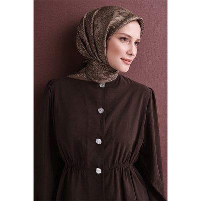Armine 26-27 Sonbahar Kış Twill İpek Eşarp - Resim 2