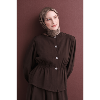 Armine 26-27 Sonbahar Kış Twill İpek Eşarp - Resim 3