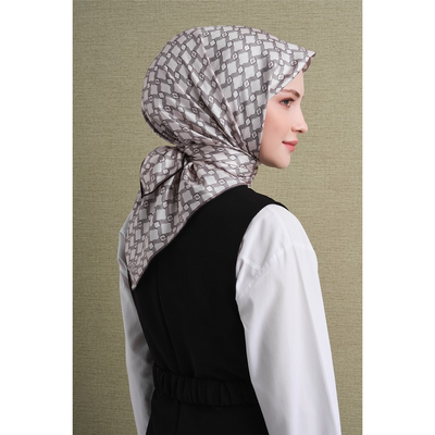 Armine 26-27 Sonbahar Kış Twill İpek Eşarp - Resim 4